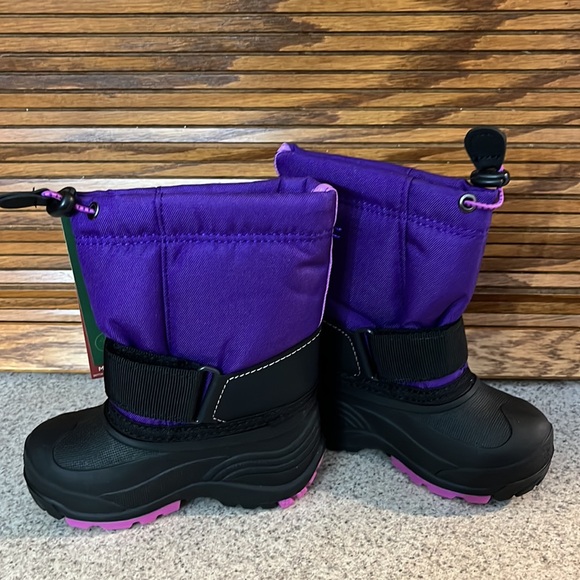 Kamik Rocket Purple -40°F Winter Boots Toddler Girl Size 8 NWT - Picture 8 of 11